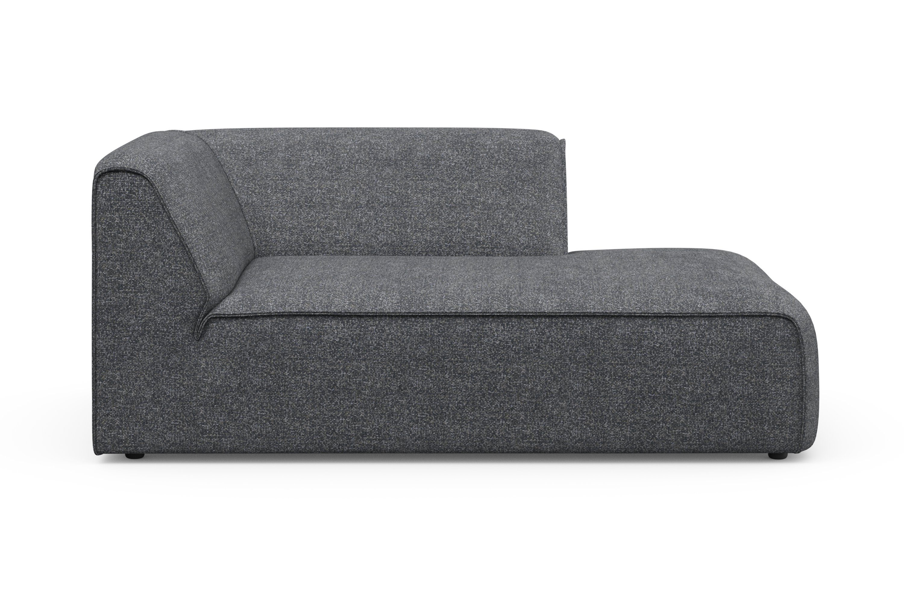 OTTO home Ottomane Merid Chaiselongue, Maße B/T/H: 100/162/70 cm, als Modul oder separat verwendbar, für individuelle Zusammenstellung