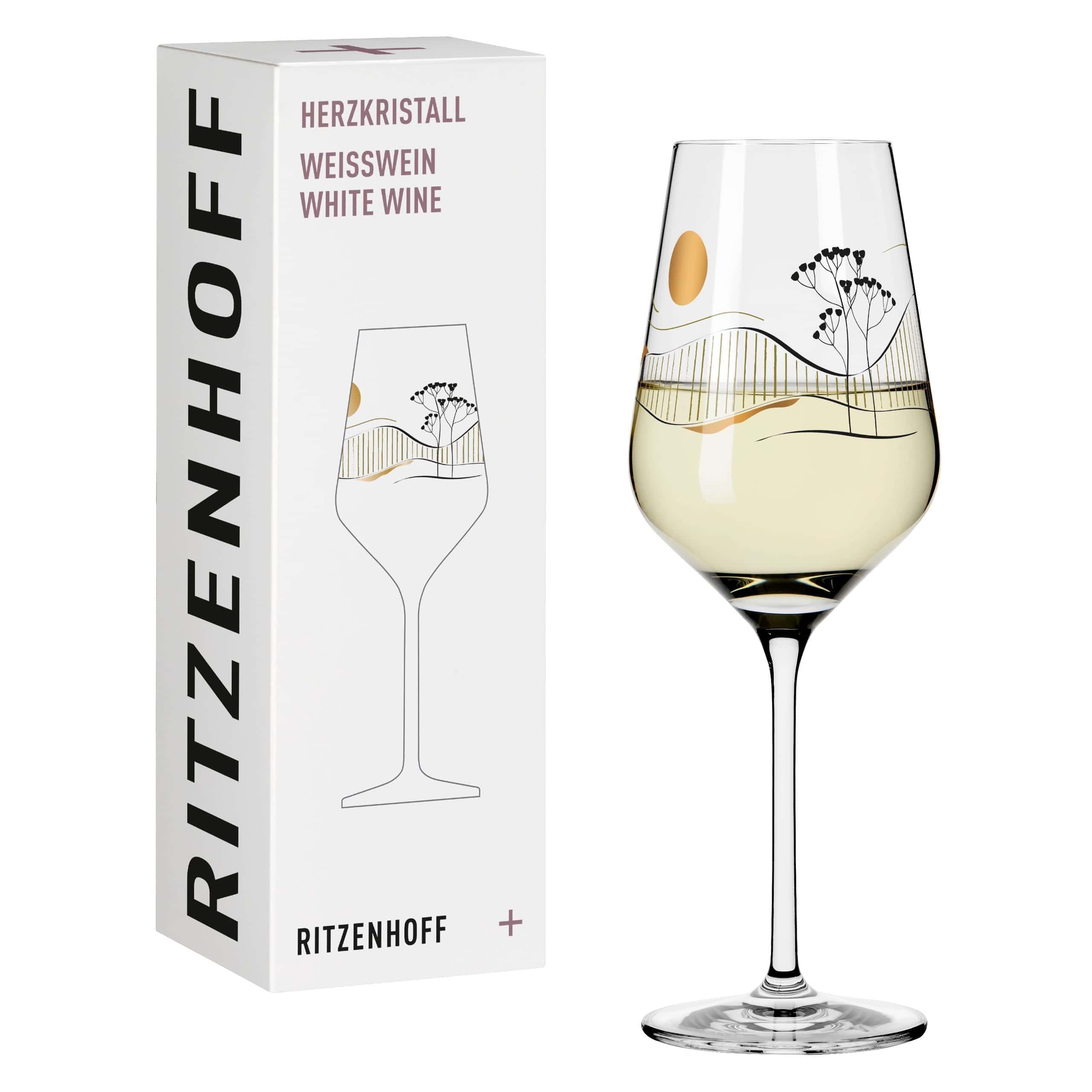 Ritzenhoff Weißweinglas Herzkristall