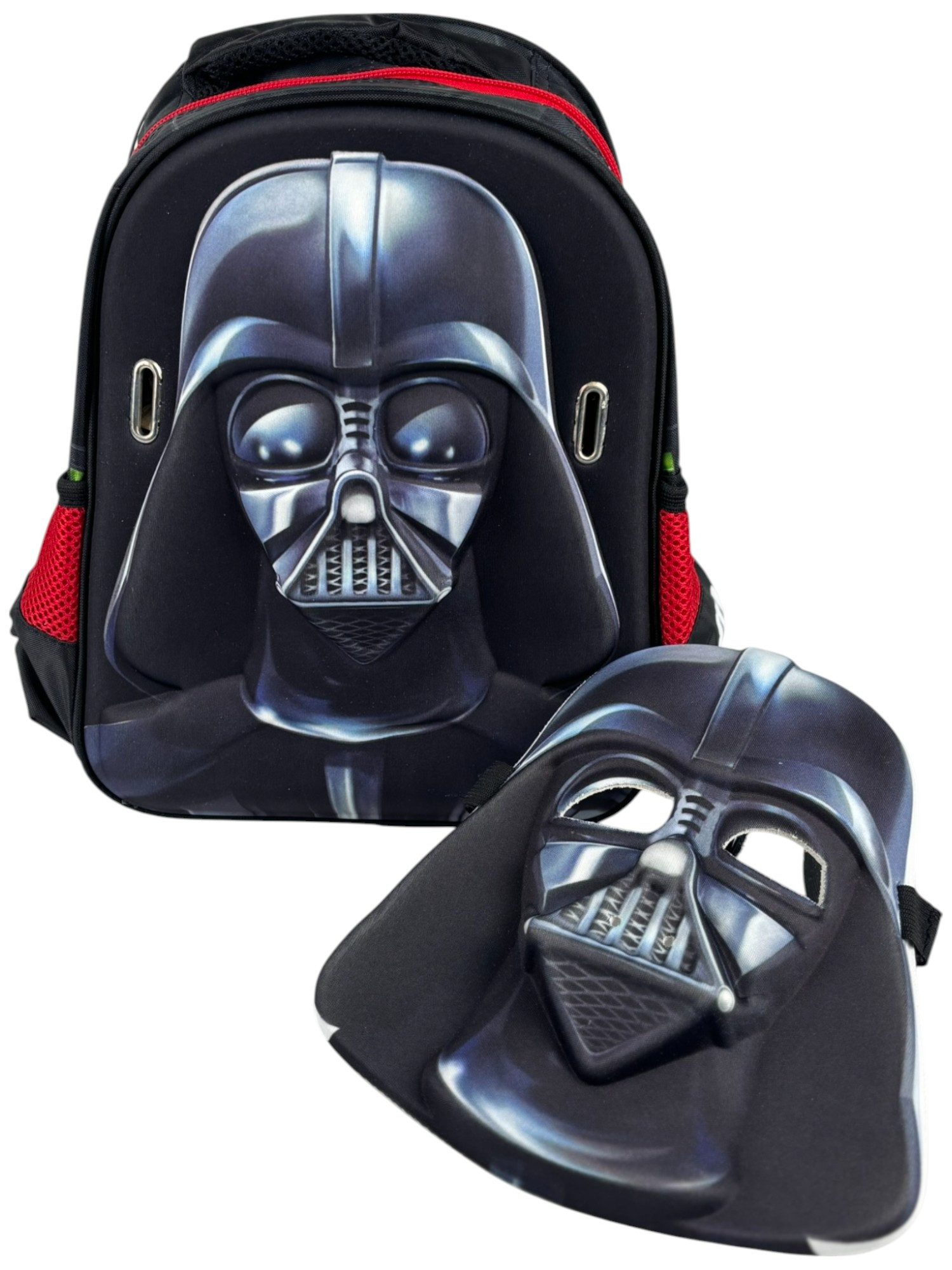Star Wars Kindergartentasche Darth Vader, Kinderrucksack mit integrierten Maske 31x24x11 cm
