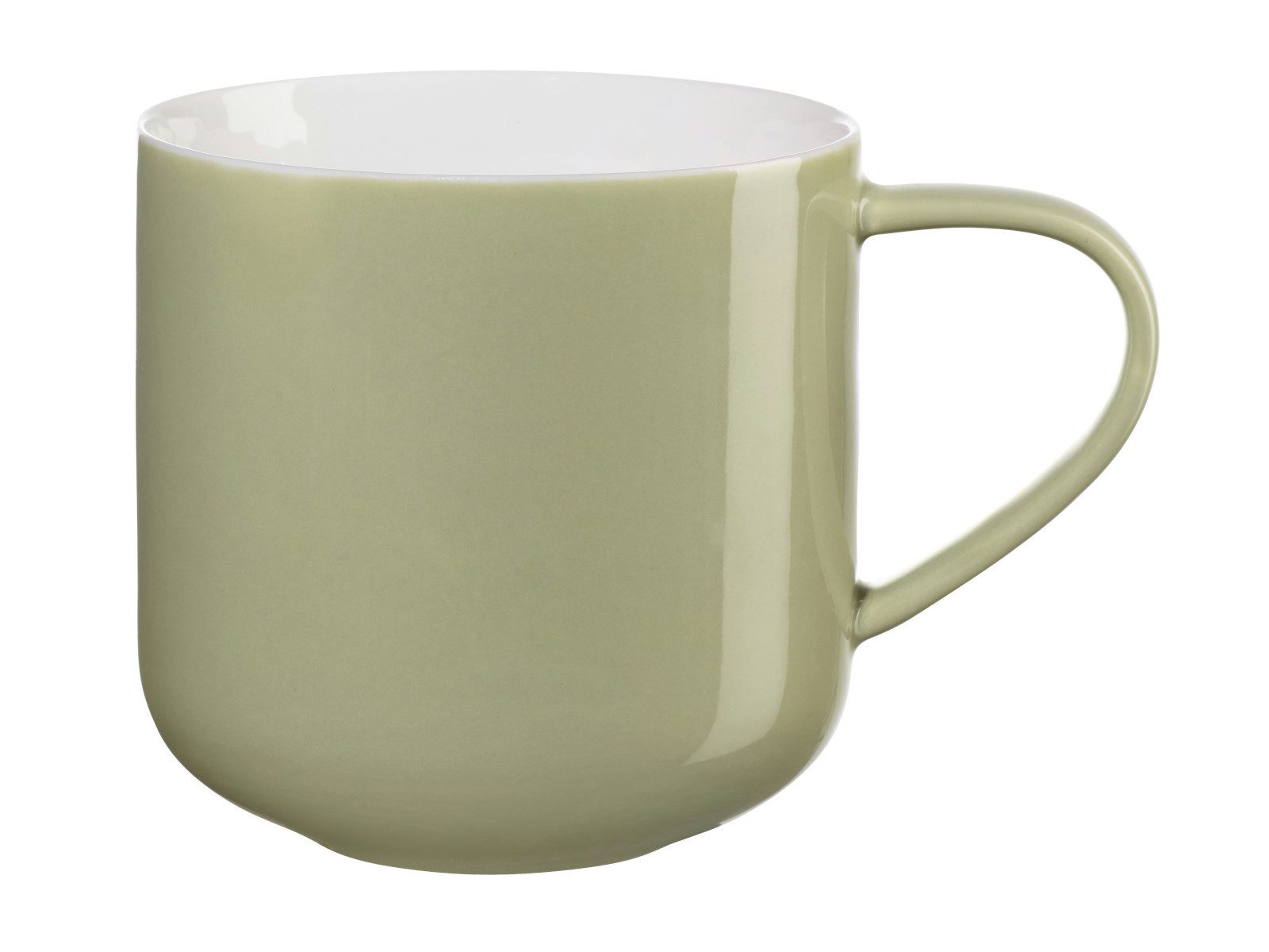 ASA SELECTION Becher coppa Henkelbecher bamboo 0,4l, New Bone China