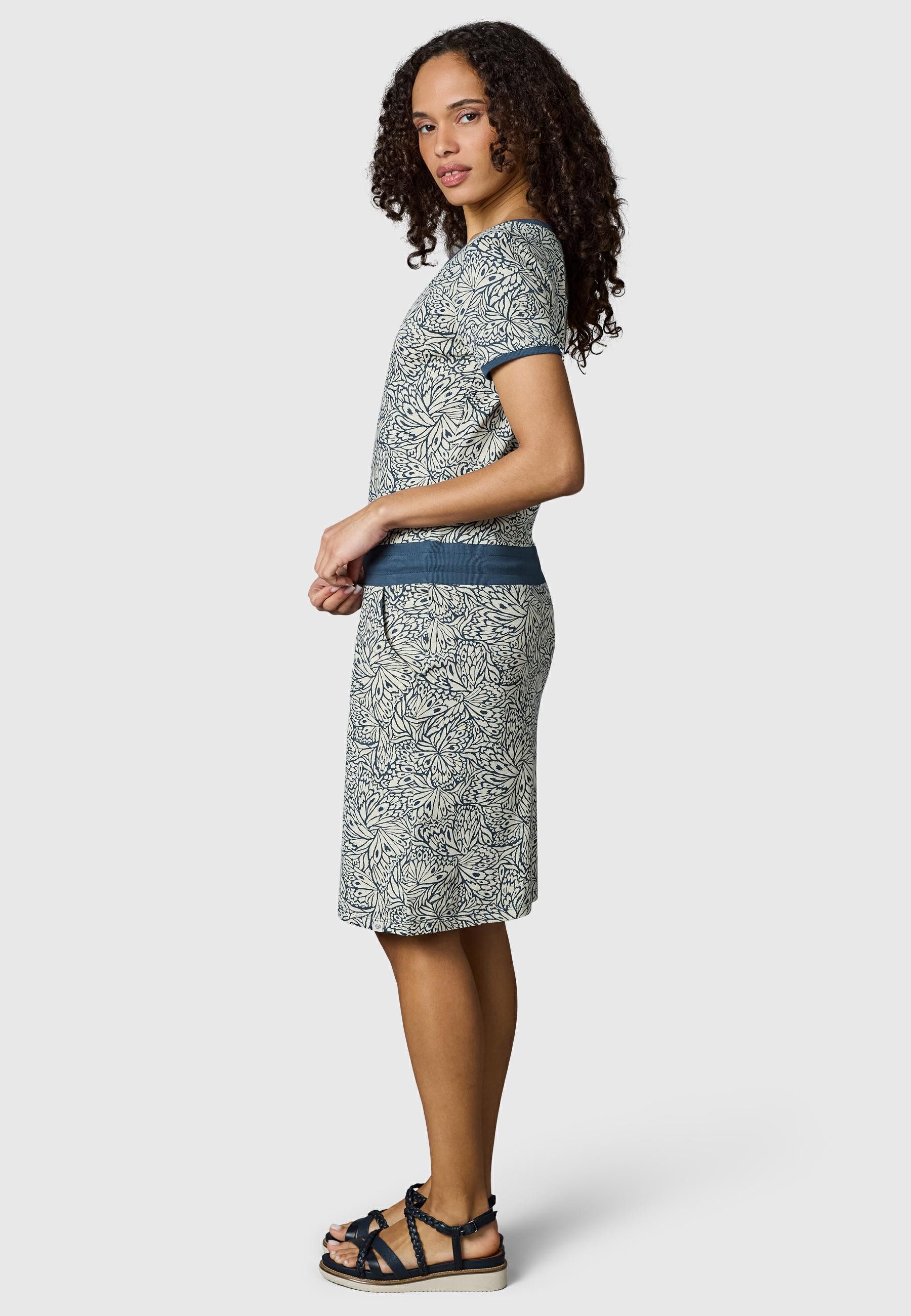Ragwear Minikleid Baomi Zoo YOUMODO Gemustertes Damen Sommerkleid