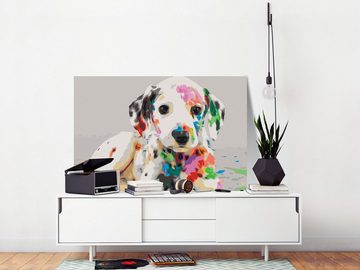 Artgeist Malen nach Zahlen Colourful Puppy