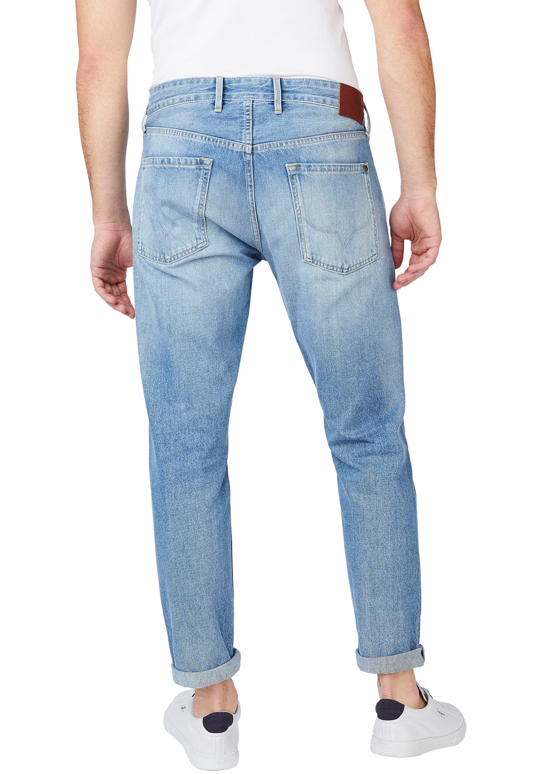 Pepe Jeans Relax-fit-Jeans in Callen Used-Waschung