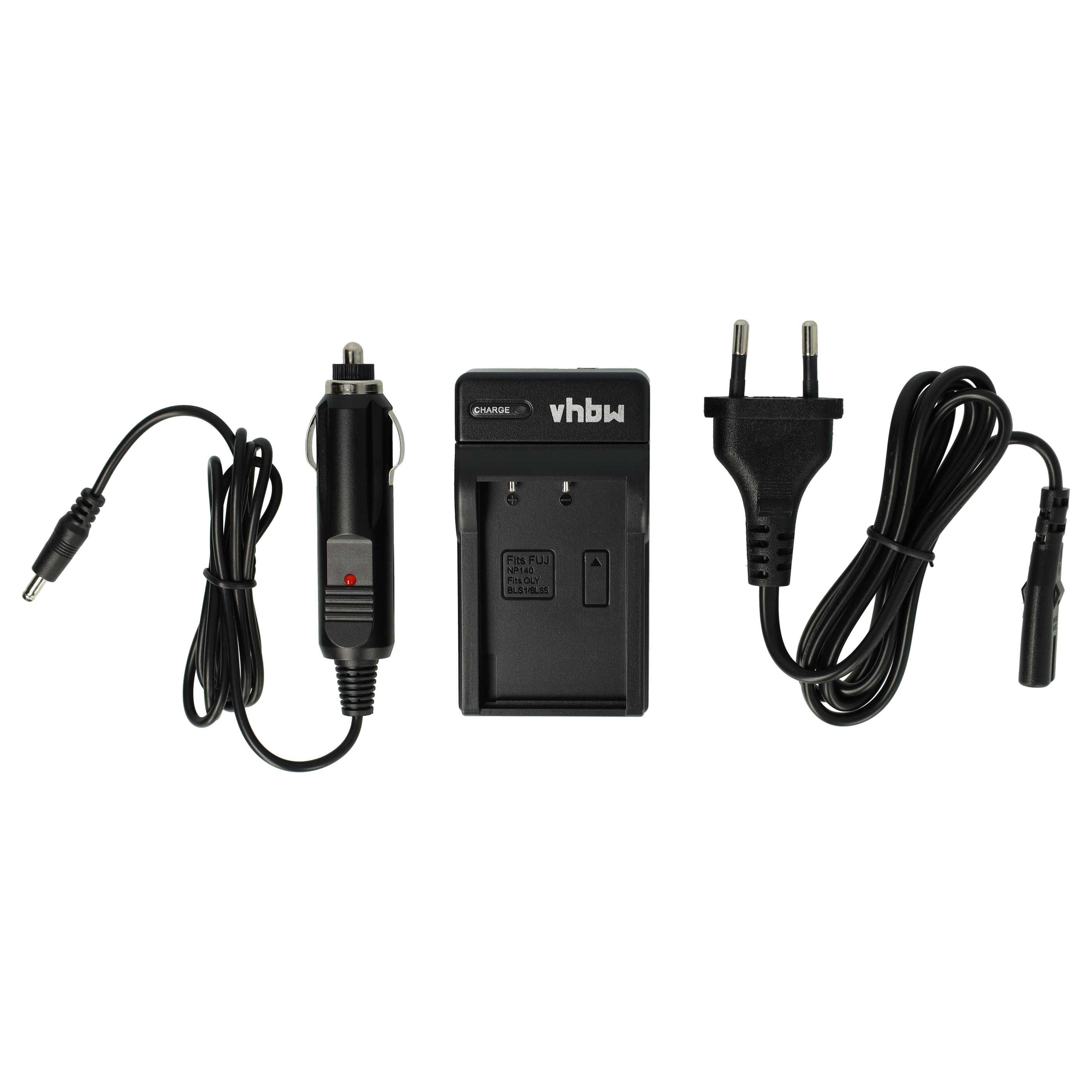 vhbw passend für Fuji FinePix S200EXR, S100fs, S200, S100 Camcorder Digital Kamera-Ladegerät