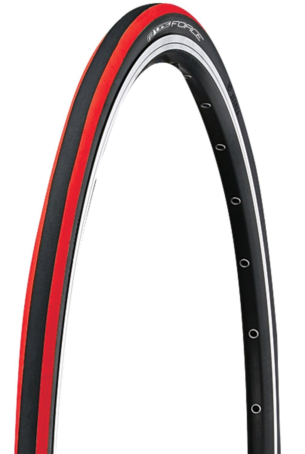 FORCE Fahrradreifen »Rennrad Rot 700x23c Reifen«