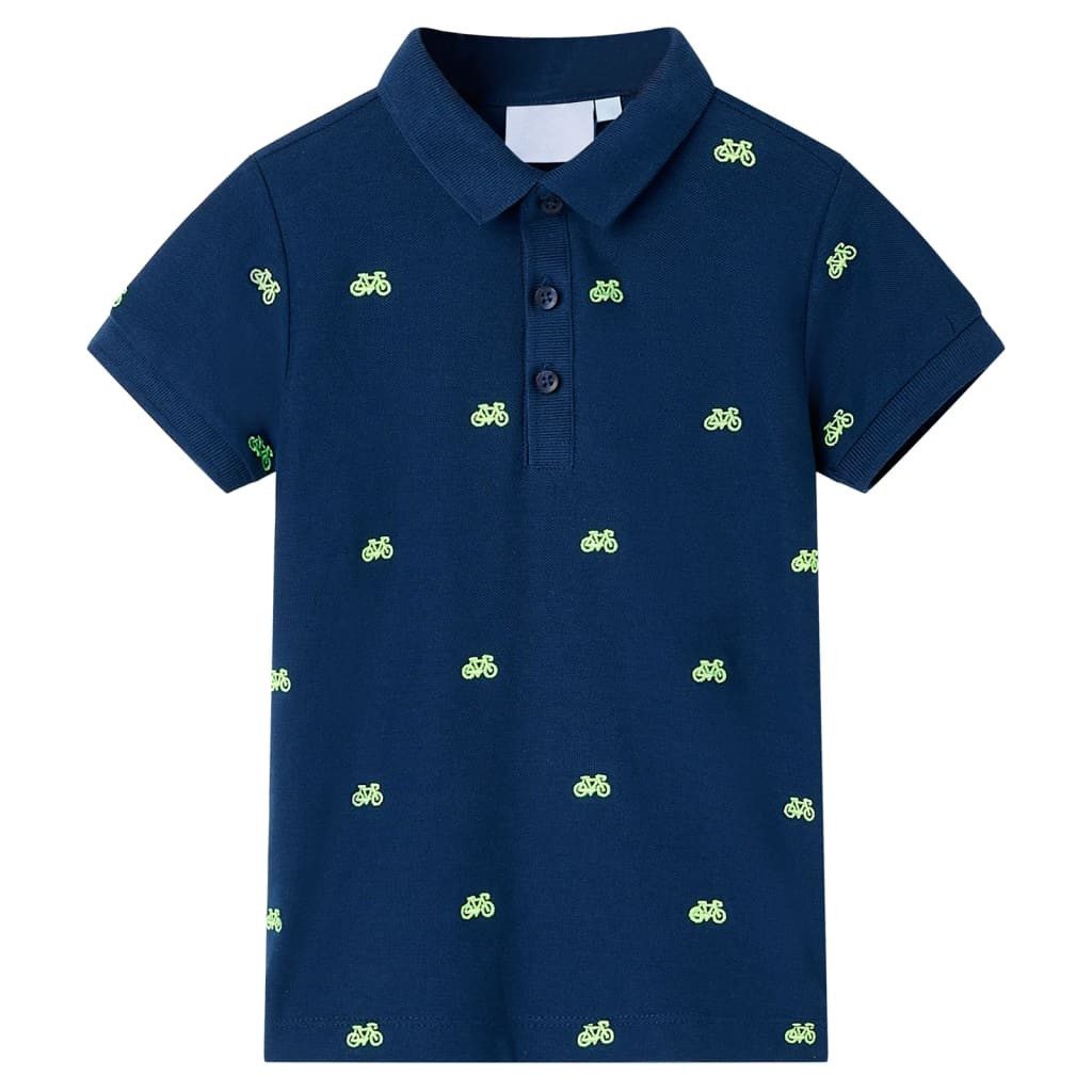vidaXL Poloshirt Kinder-Poloshirt Marineblau 128
