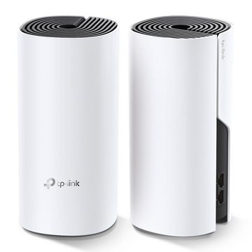 tp-link Deco M4 (2-Pack) WLAN-Router, AC1200 Dual Band Router und Repeater Reichweite bis zu 260 m², Weiß