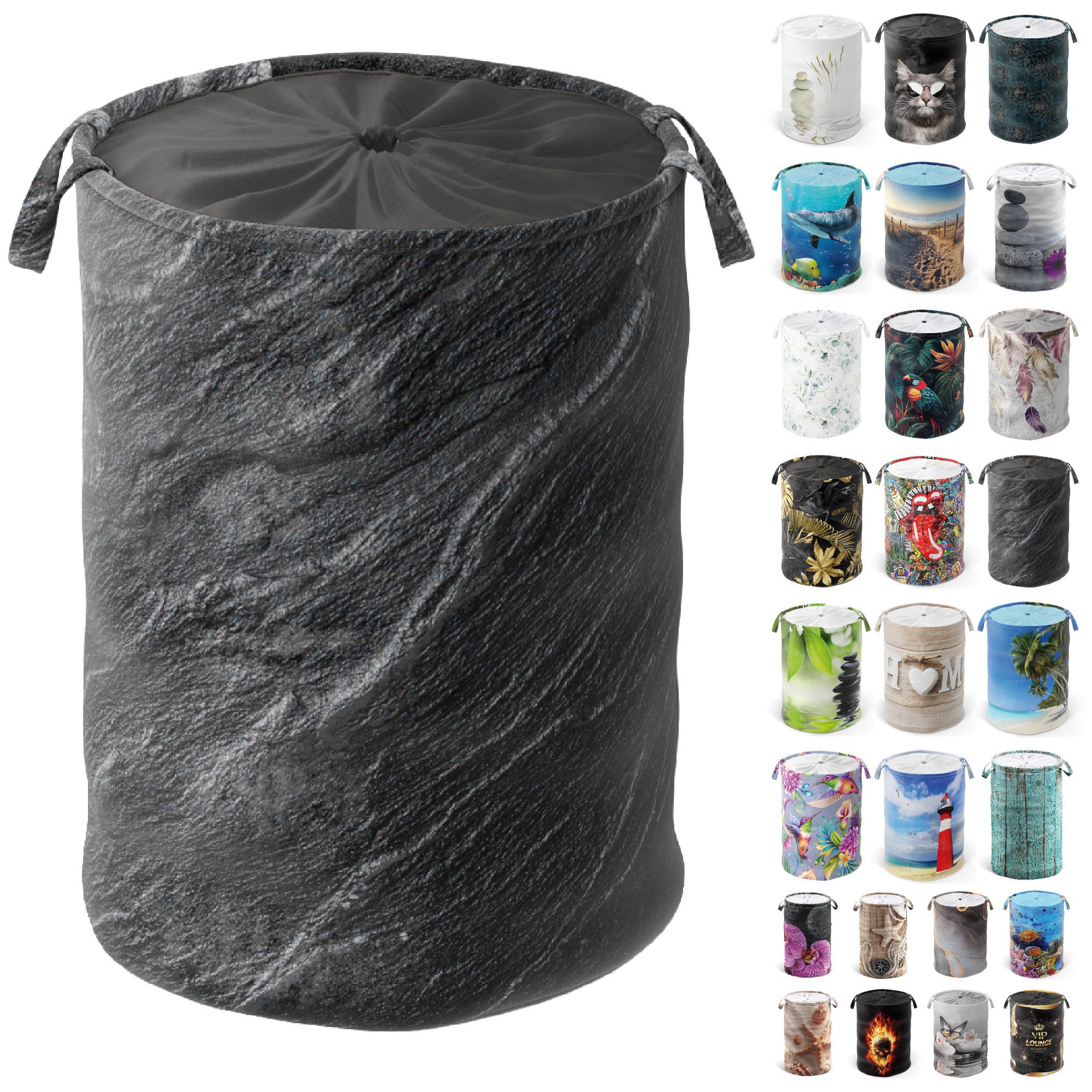 Sanilo Wäschekorb mit Motiv, viele schöne Wäschesammler zur Auswahl, Wäschesack mit Sichtschutz, 60 Liter, faltbar, kräftige Farben