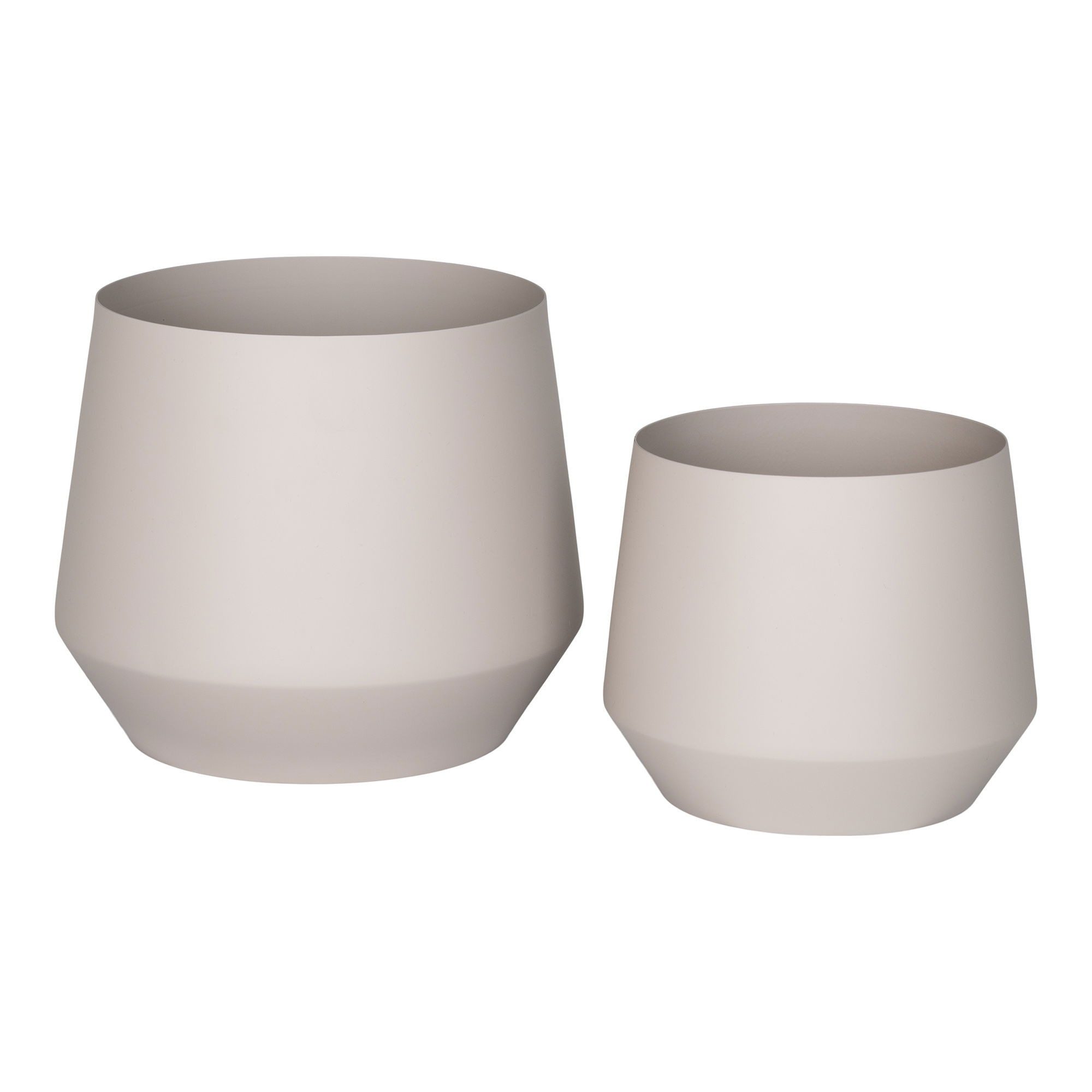 tinkaro Blumentopf Trofa Stahl Sand (1 St)