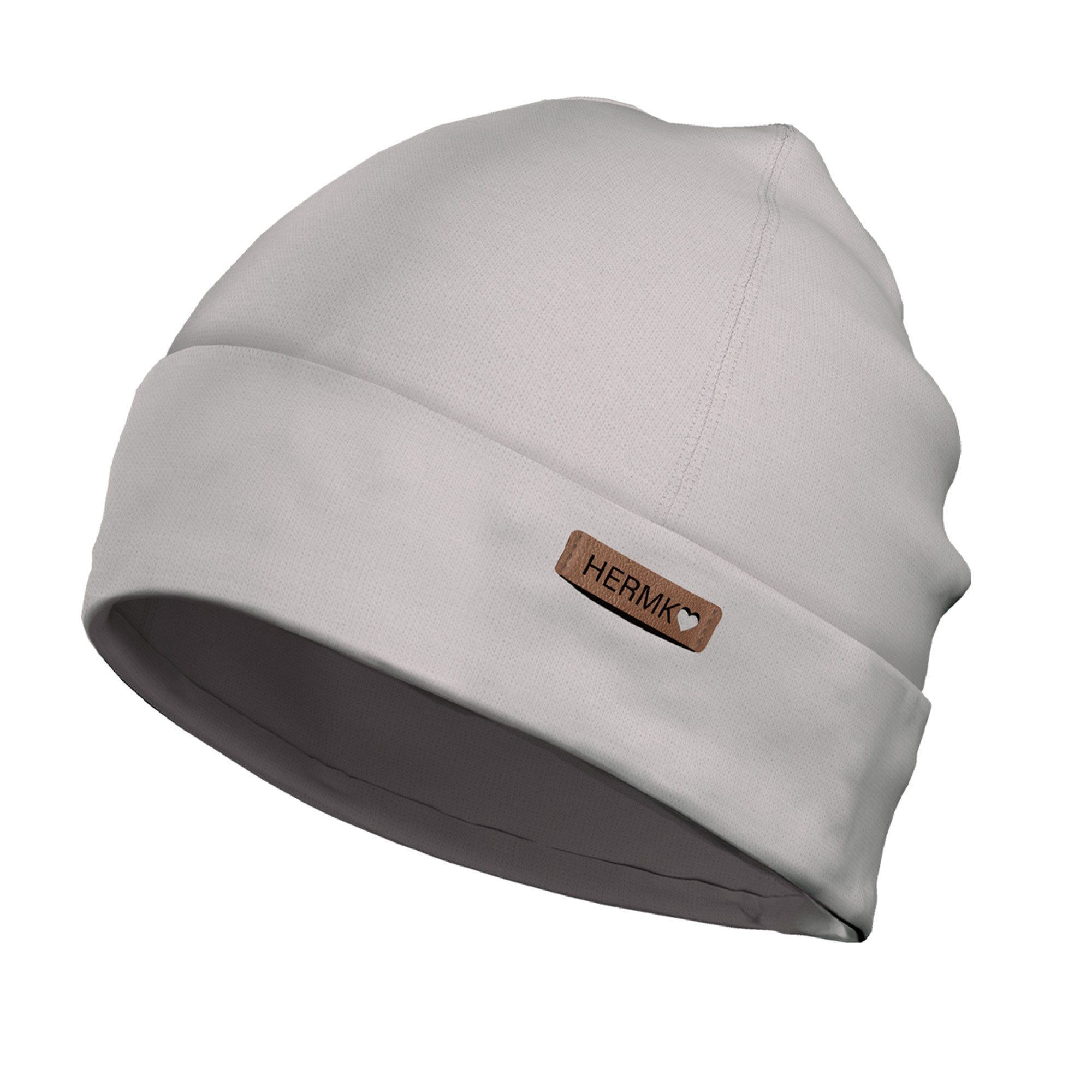 HERMKO Beanie 881910 Mütze für Damen und Herren aus 100% Bio-Baumwolle