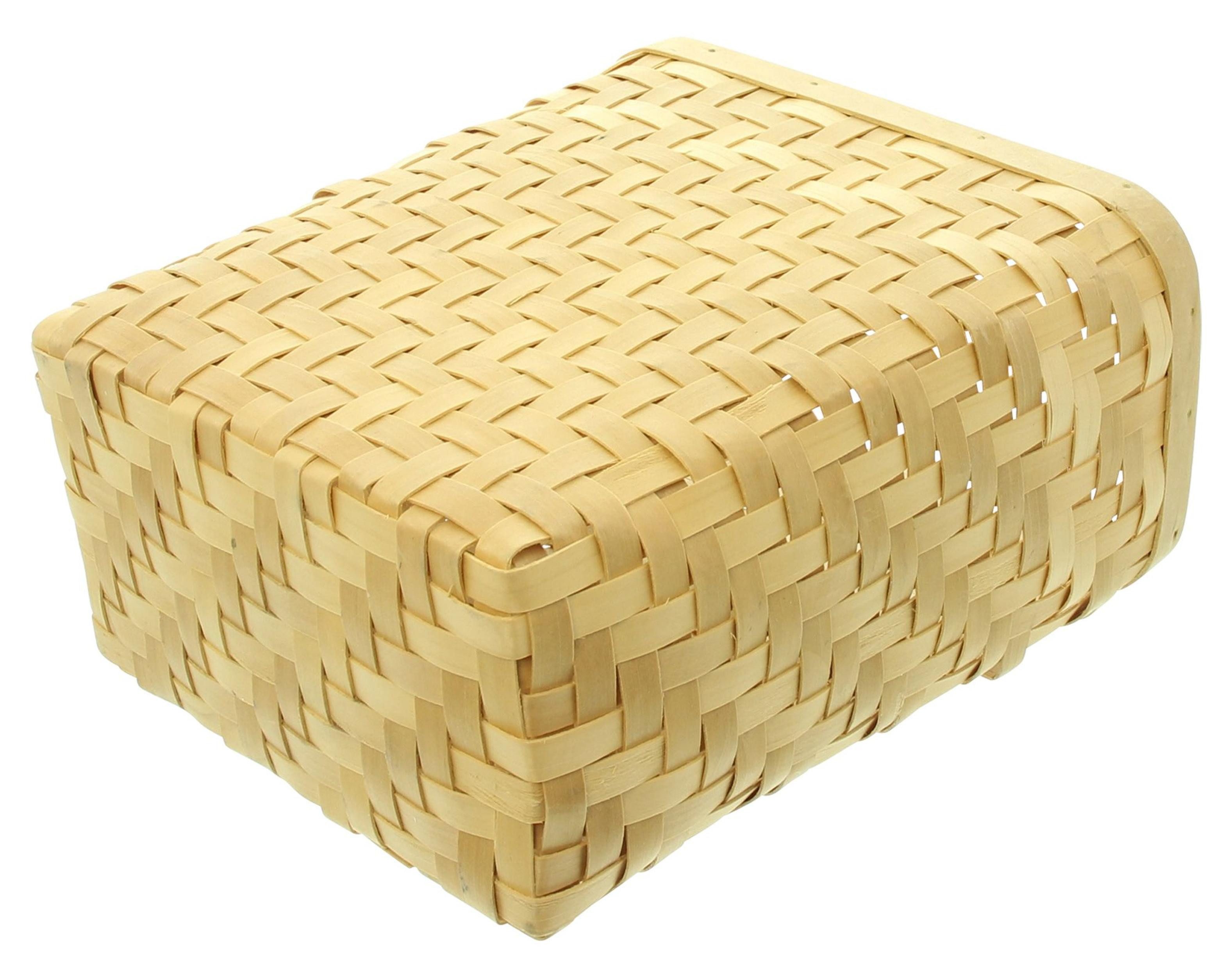 Frank Flechtwaren Dekokorb Wandkorb "Holzspan"