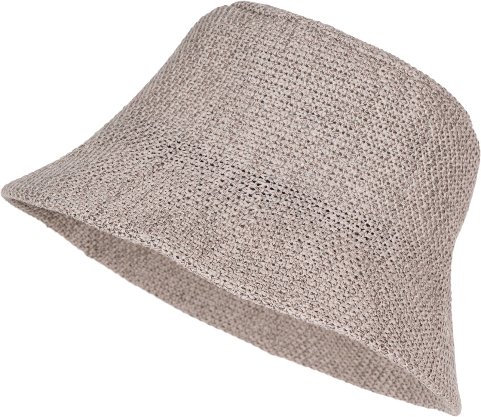 styleBREAKER Fischerhut Fischerhut aus Papierstroh - Knautschhut (1-St) günstig online kaufen