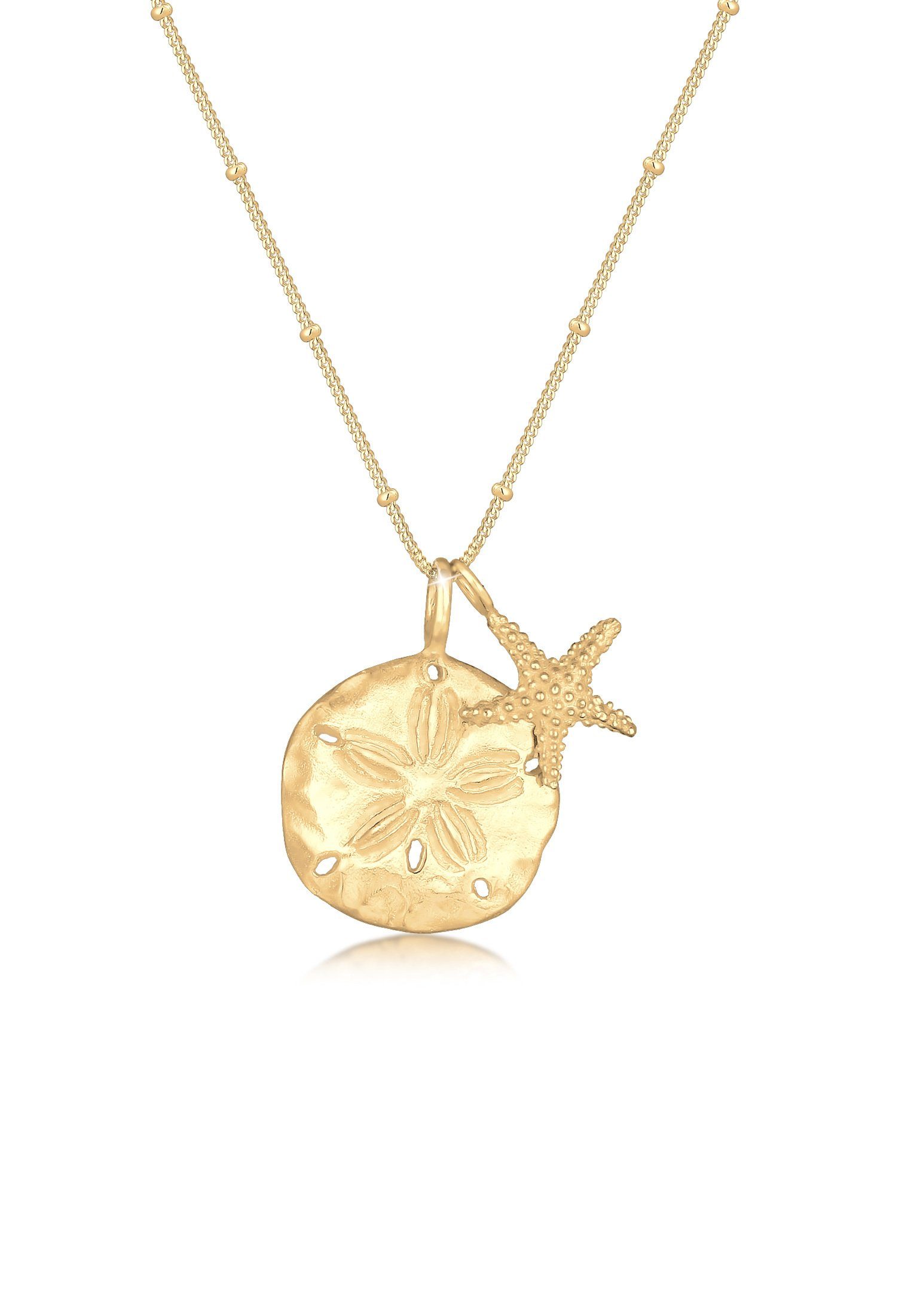 Elli Kette mit Anhänger Blume Seestern günstig online kaufen