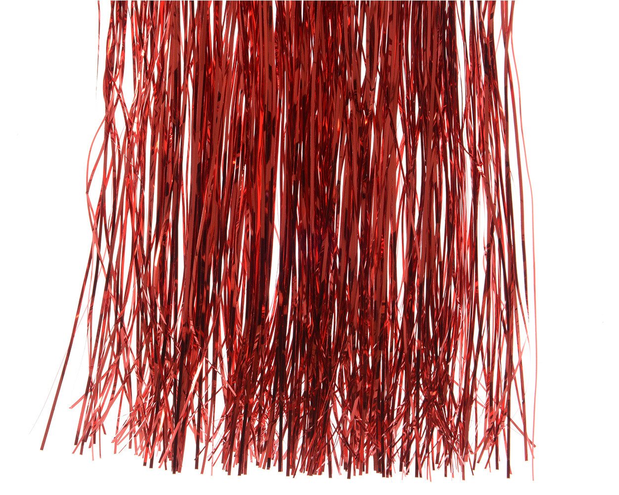 Kaemingk Lametta, Lametta 40x50cm - Weihnachtsrot