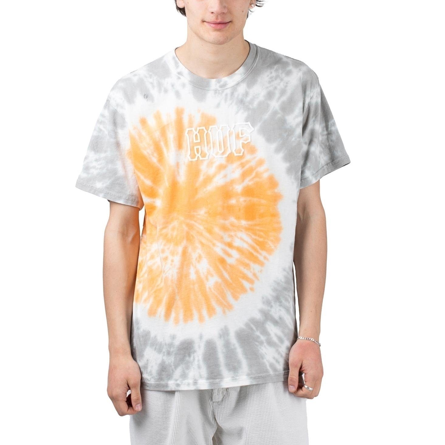 HUF T-Shirt HUF Tie Dye Tee Orange