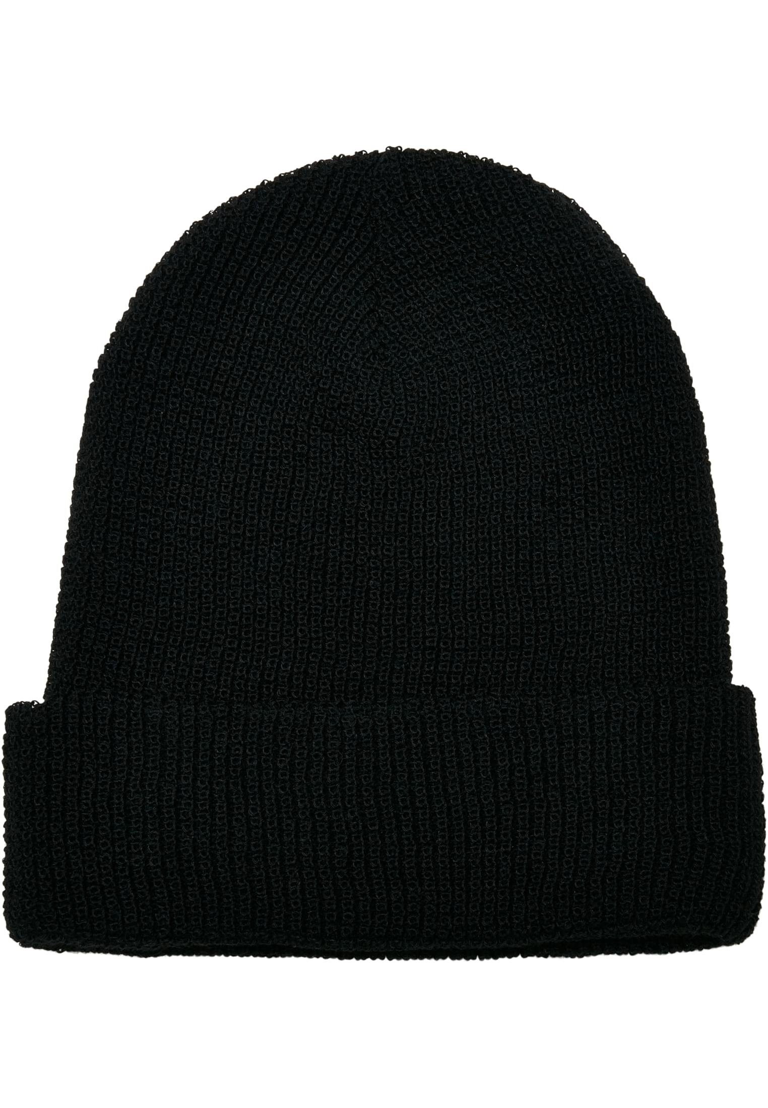 Beanie Yarn Accessoires Knit Flexfit Waffle Recycled black (1-St) Beanie