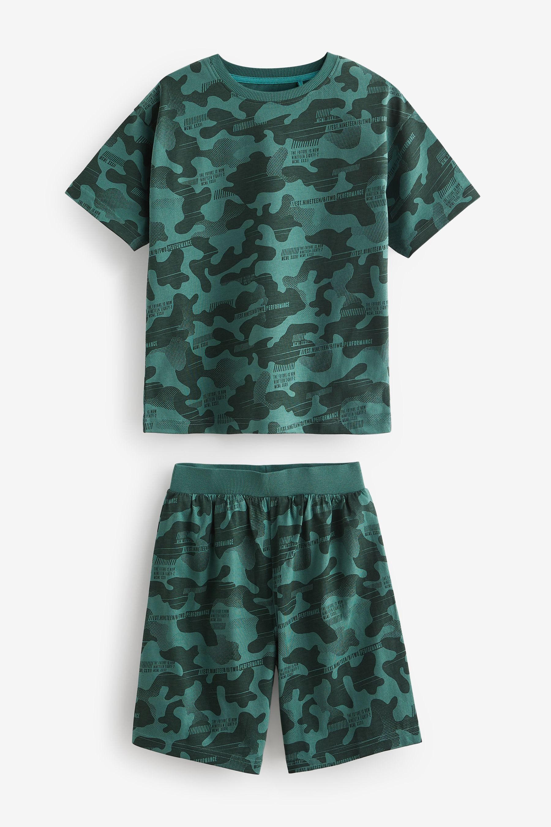 Next Pyjama Kurzer Schlafanzug im 3er-Pack (6 tlg) – Bild 4 von 5