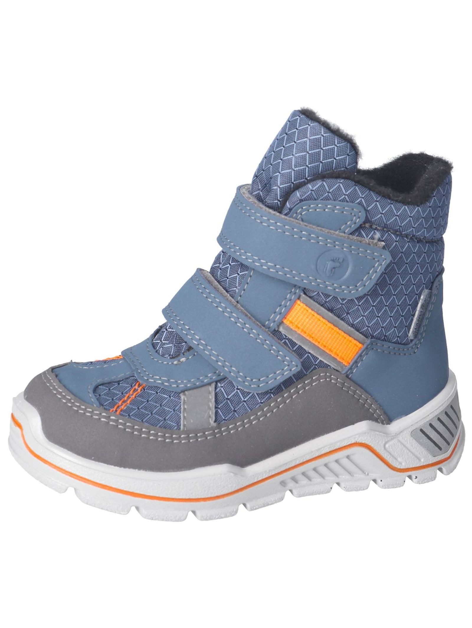 Stiefelette Lederimitat/Textil . Stiefelette