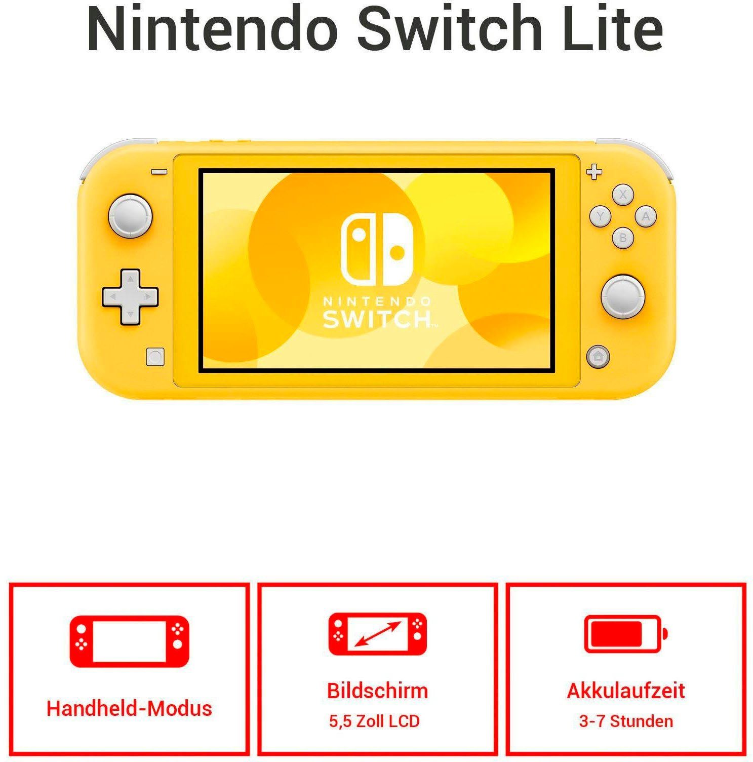 Image of Nintendo Switch Lite, inkl. Mario 3D World + Bowser's Fury