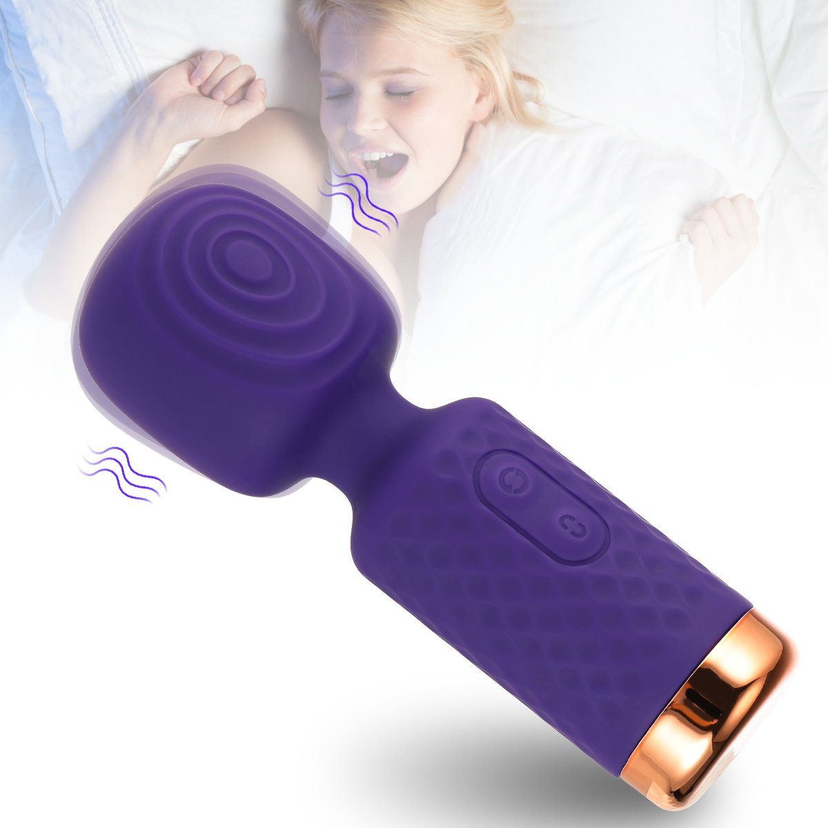 Weibliche Vibrationsmodi Mini Mini-Vibrator Vibrator, Stimulator, Klitoris 10 mit Leises Handmassagegerät LETGOSPT