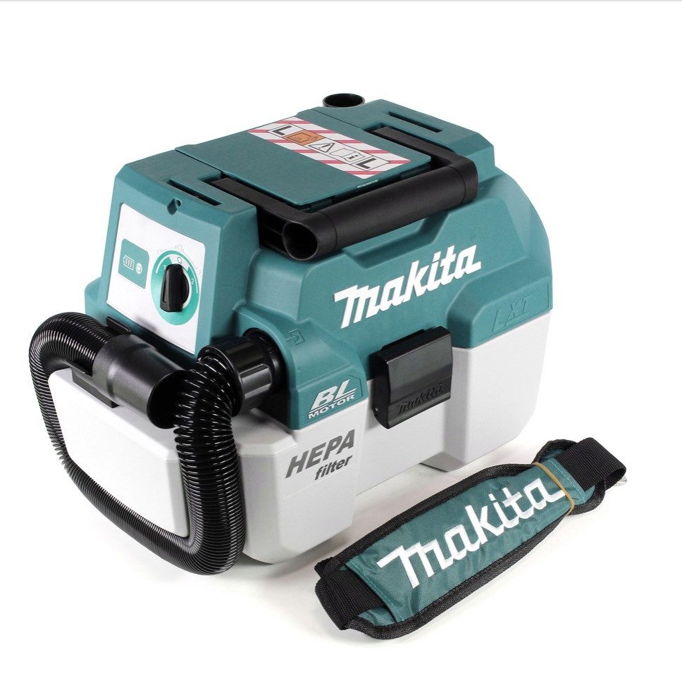 Makita Akku-Handstaubsauger DVC 750 LZX1 Akku Staubsauger Nass und Trockensauger 18 V tragbar