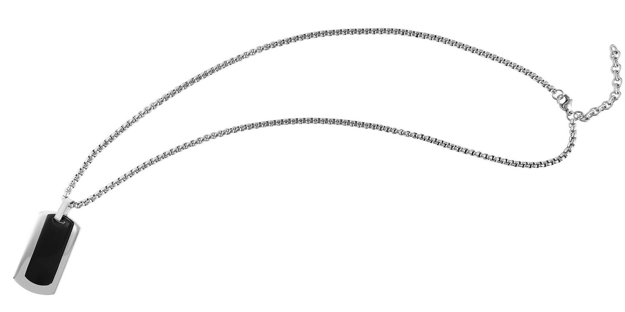 Adelia´s Gliederkette Halskette – Venezianerkette aus Edelstahl 60 cm, Geschenkidee: zeitlos und vielseitig
