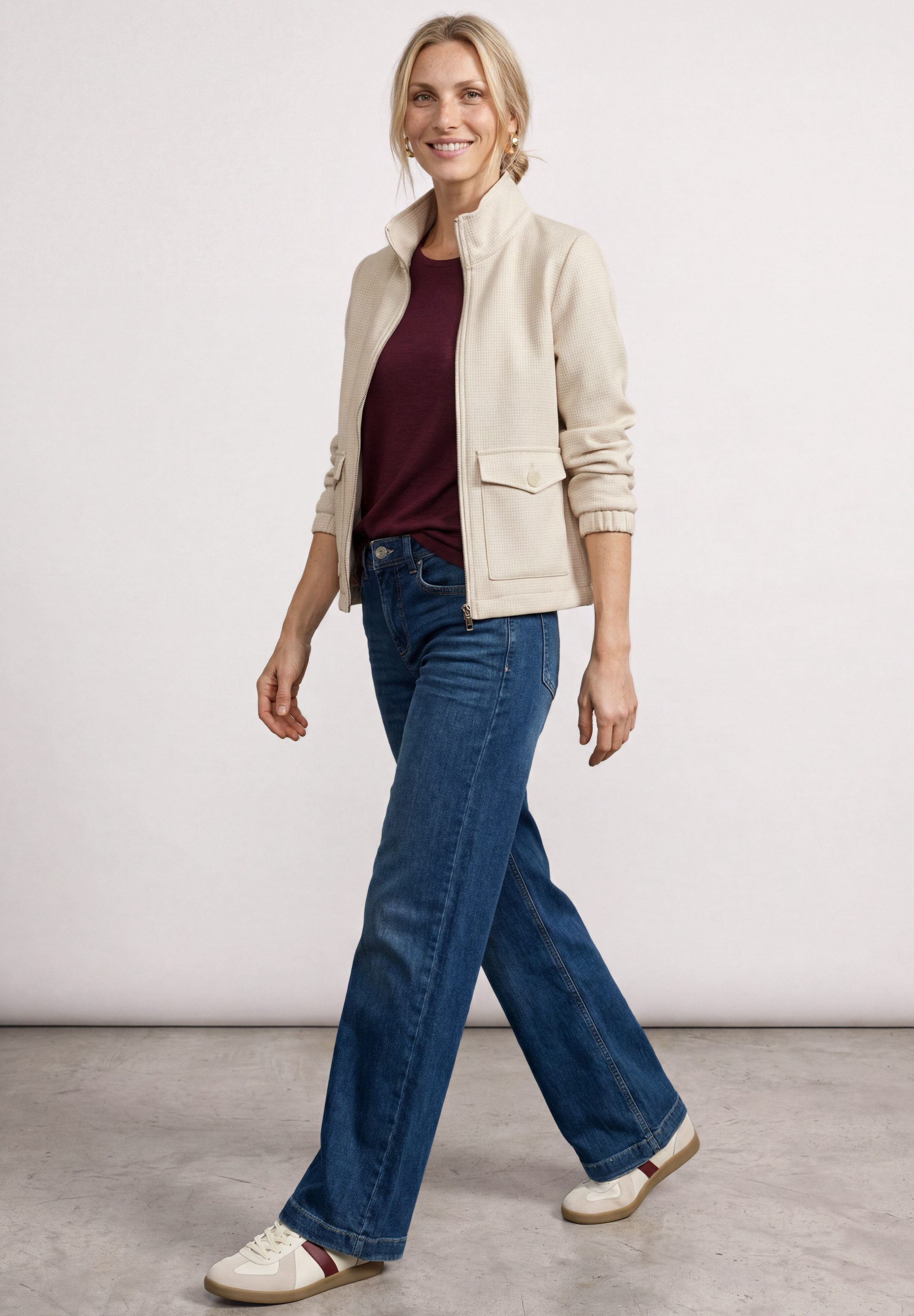 STREET ONE Blouson mit Stehkragen