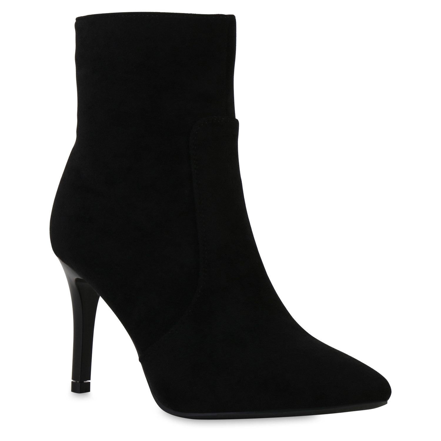 VAN HILL 840744 Stiefelette Damen Klassische Stiefeletten Spitze Stiletto B günstig online kaufen