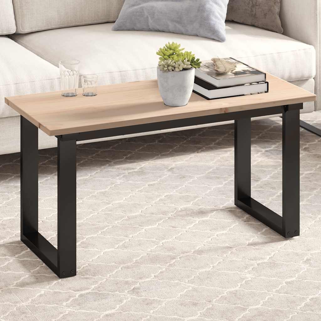 vidaXL Tischplatte Tischplatte 90x40x1,7 cm Rechteckig Massivholz Kiefer (1 St)