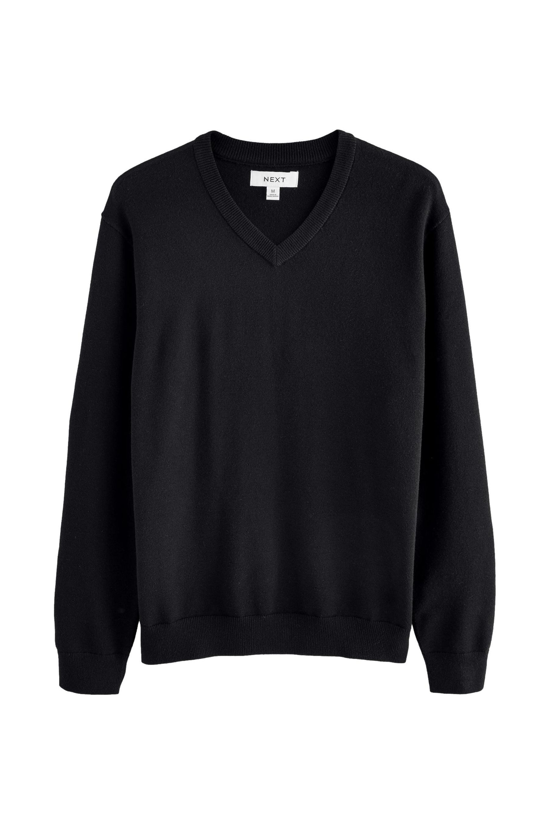 Next V-Ausschnitt-Pullover Regular Fit Sweatshirt mit V-Ausschnitt (1-tlg) günstig online kaufen