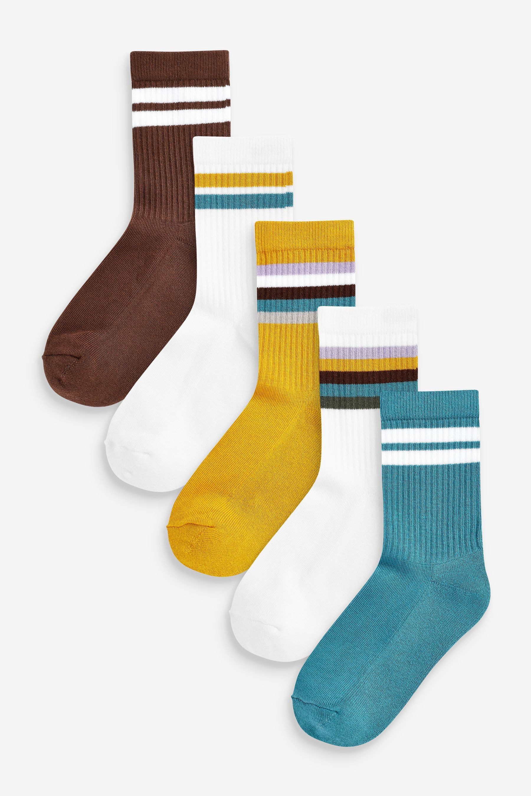 Next Kurzsocken Gerippte Socken mit hohem günstig online kaufen