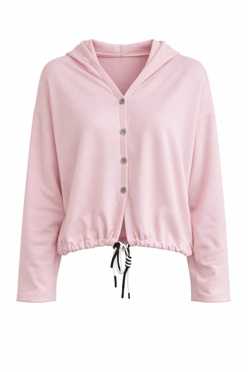 ITALY VIBES - Sweatjacke - Kapuzenjacke - Sommerjacke - leichte Jacke für Damen ONE SIZE / passend für Größe XS - L