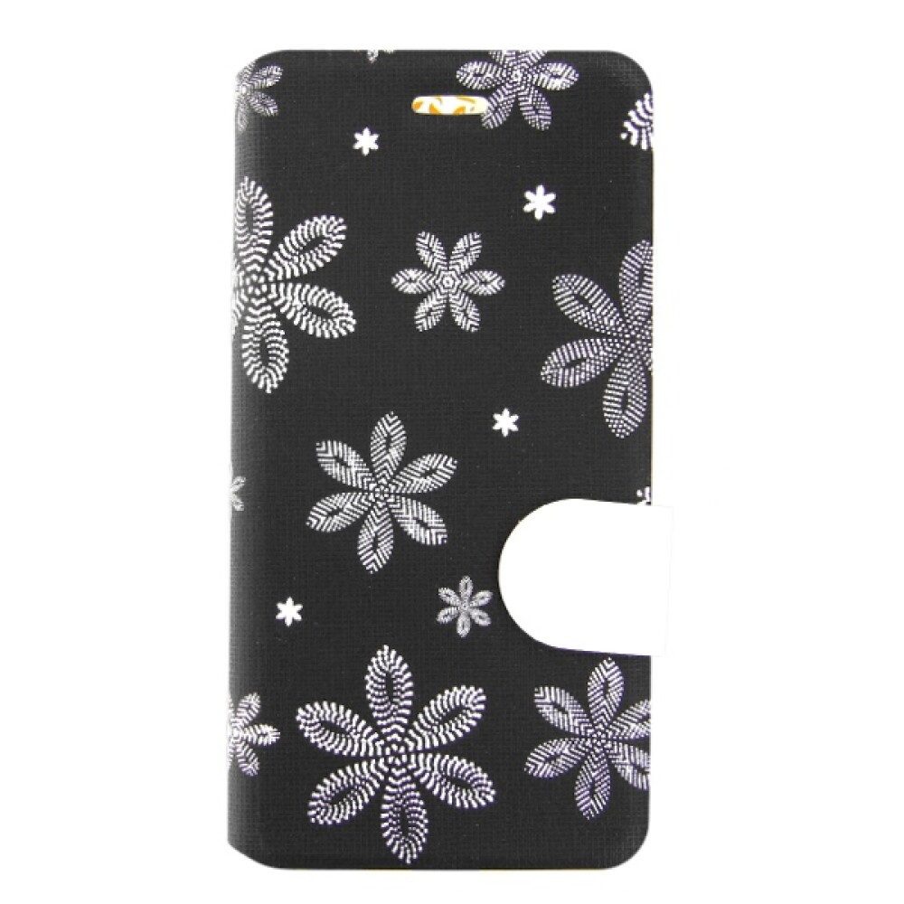 Handytasche Book Case Handyhülle für iPhone 6 Schwarz Schutzhülle Tasche (Book Cover)