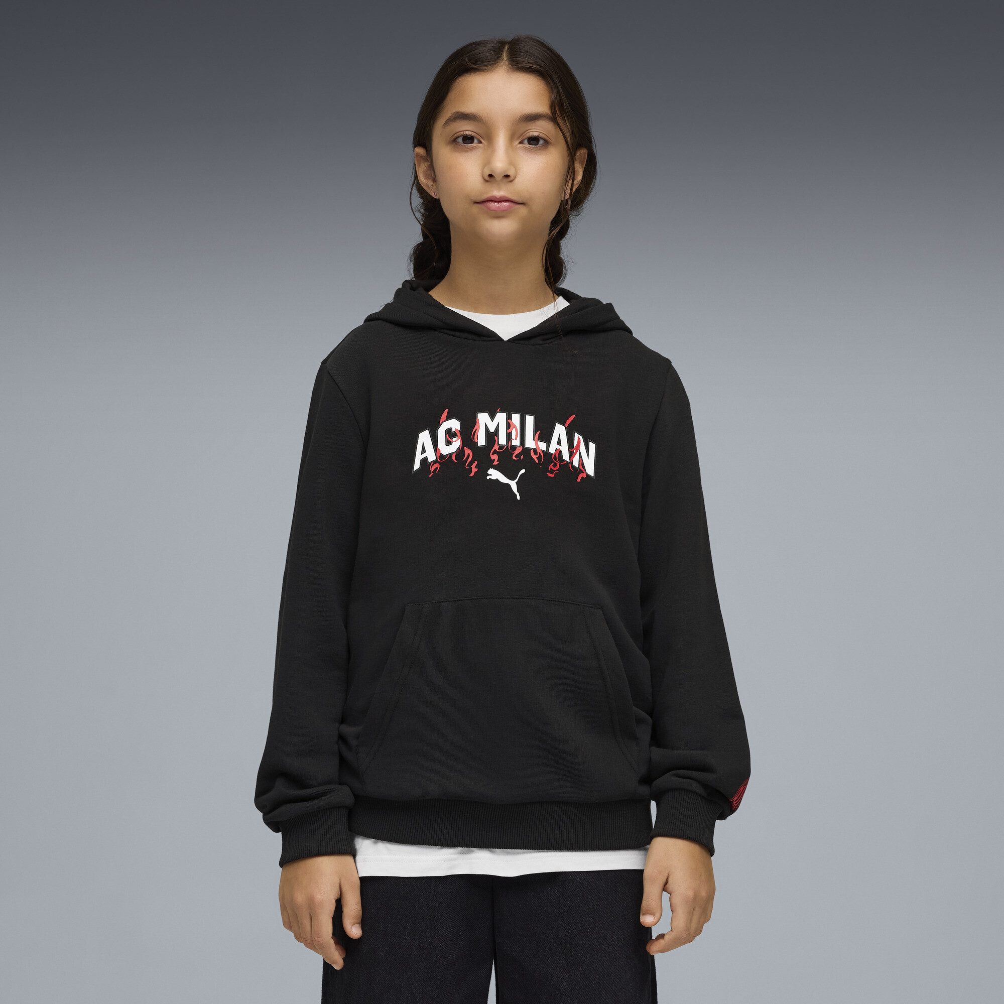 PUMA Trainingspullover AC Milan ftblCulture Hoodie Jugendliche