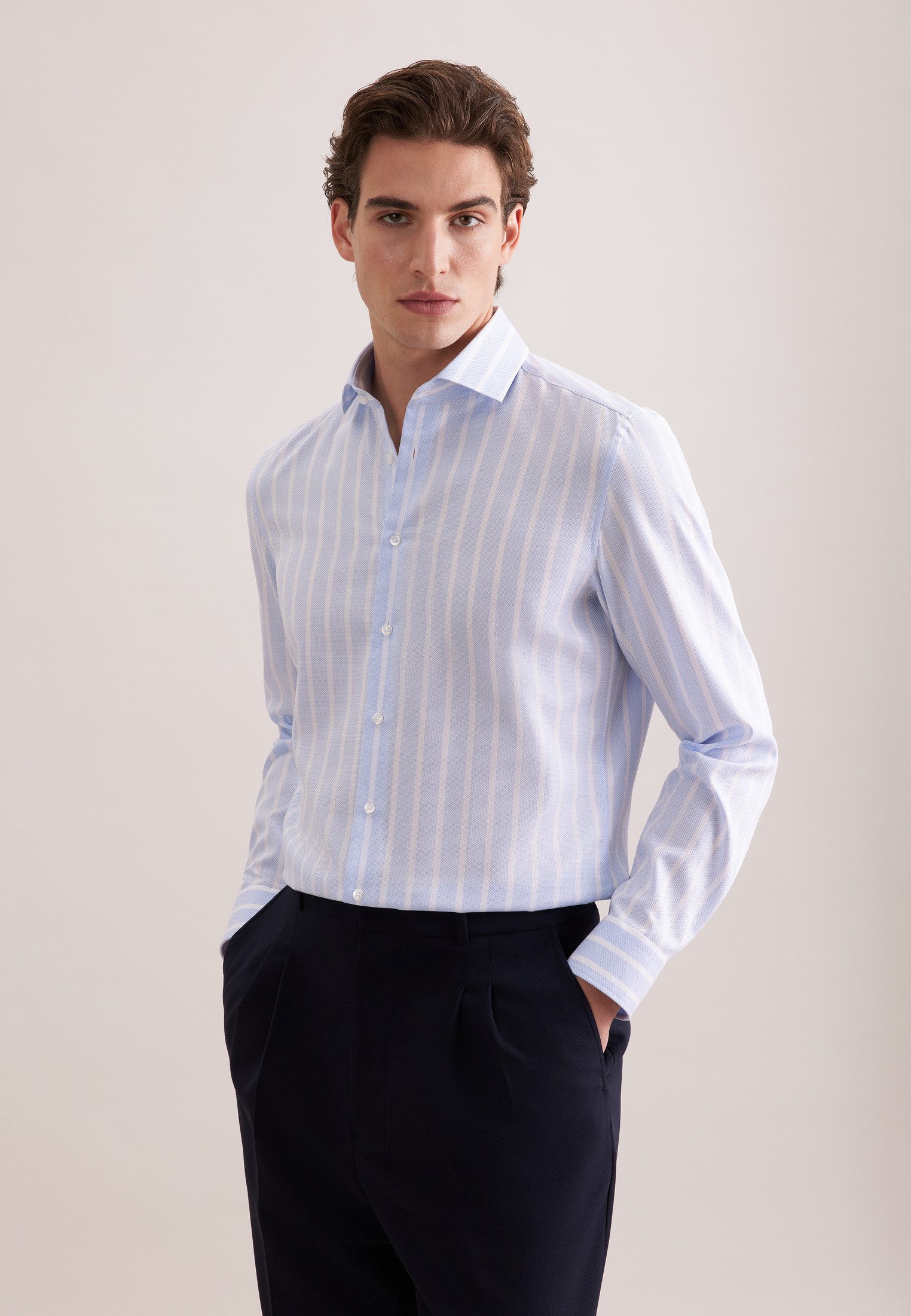 Businesshemd Schwarze Rose
