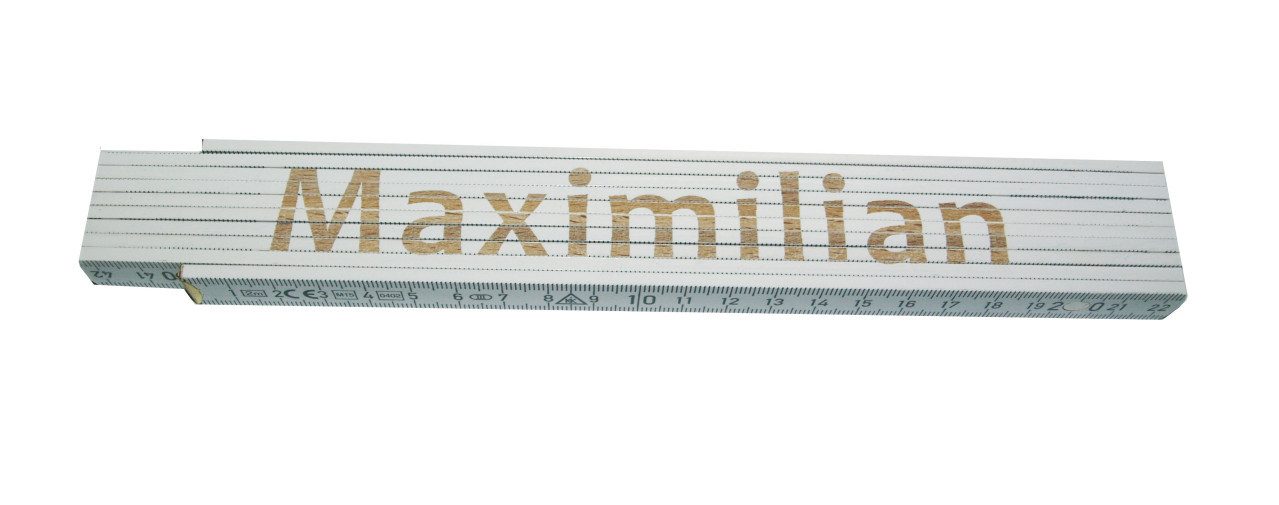 HEKA Zollstock Zollstock Maximilian 2 m weiß