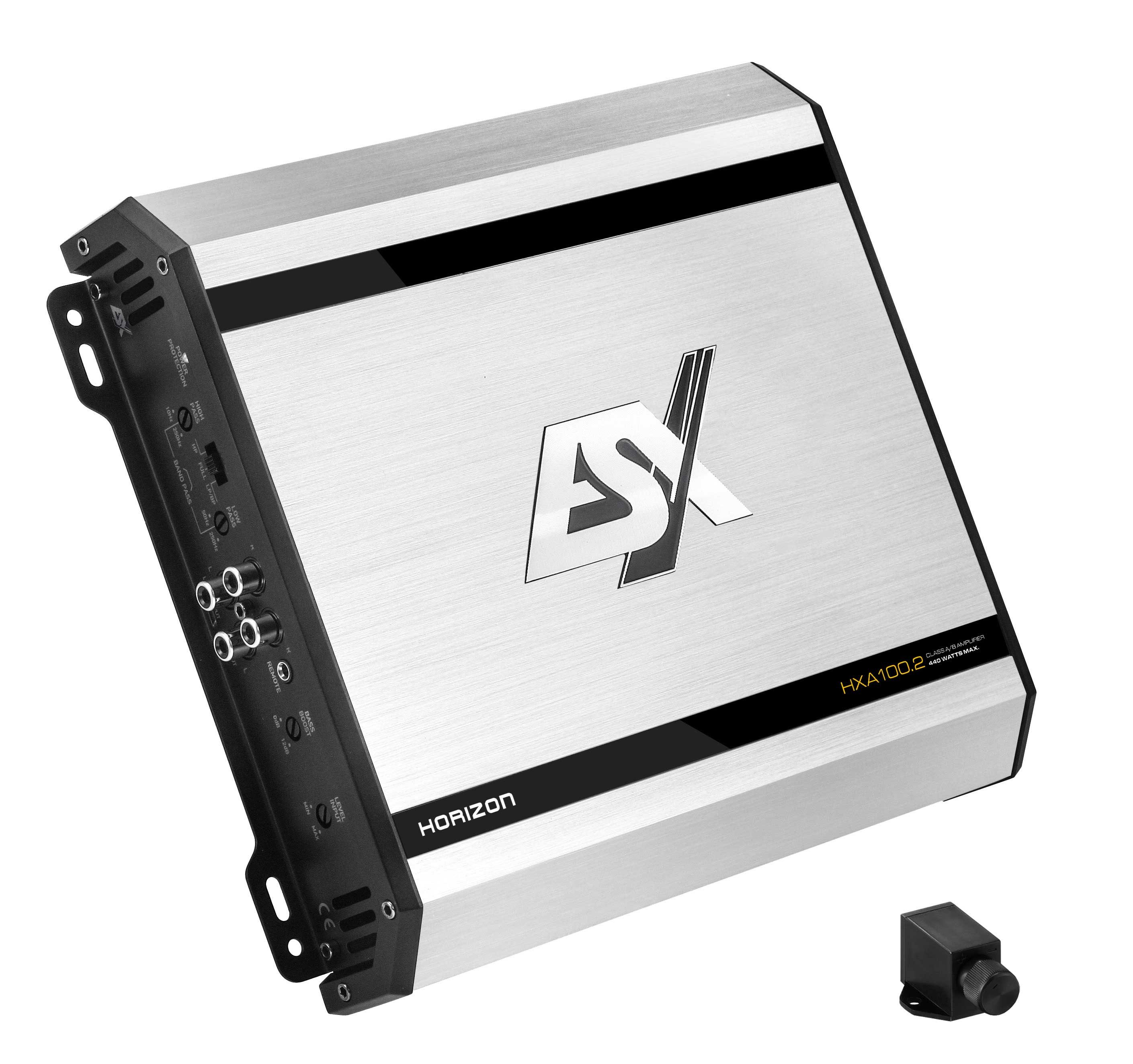 ESX HXE110.2 2-Kanal Class A/B Analog Verstärker Endverstärker (Anzahl Kanäle: 2)