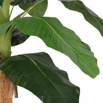Kunstrasen Bananenbaum Künstlich 9 Blätter 120 cm Grün, vidaXL, Höhe: 120 mm