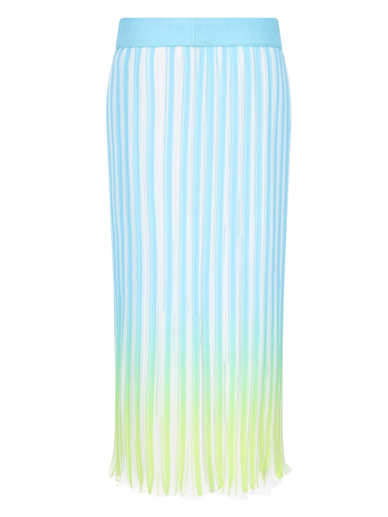 Hajo Plisseerock Plisseerock mehrfarbig bedruckt