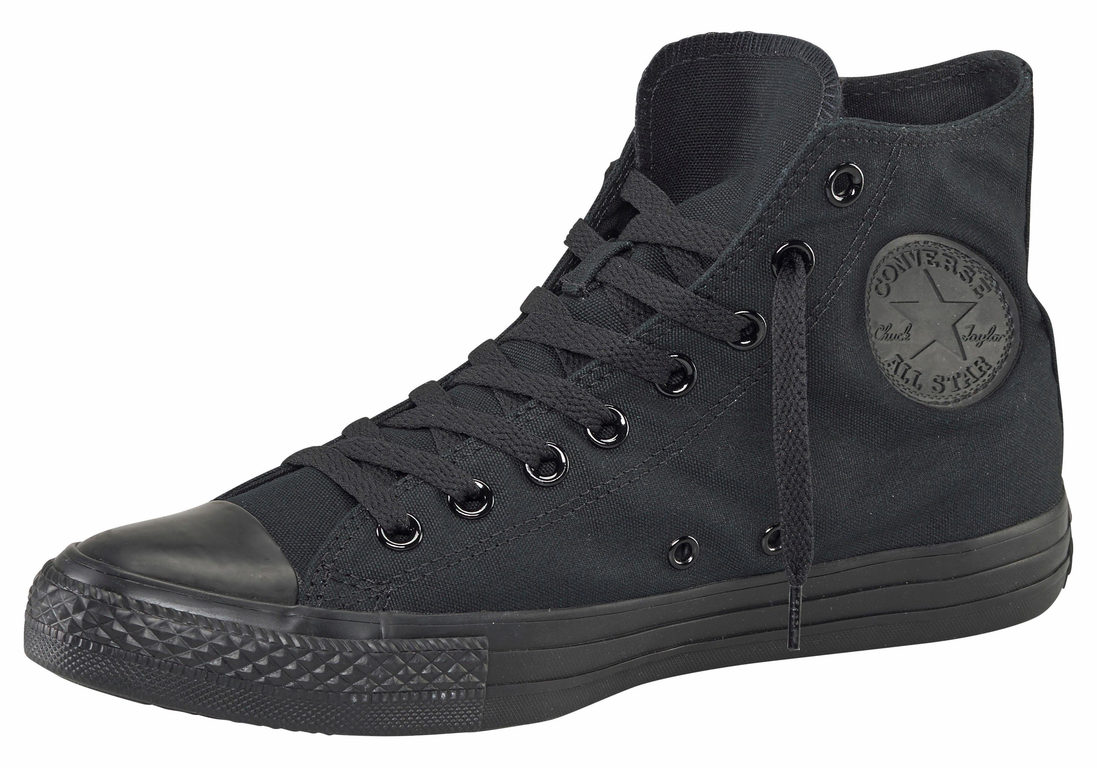 Converse TAYLOR Unisex ALL Black-Monochrome Mono STAR HI Sneaker CHUCK