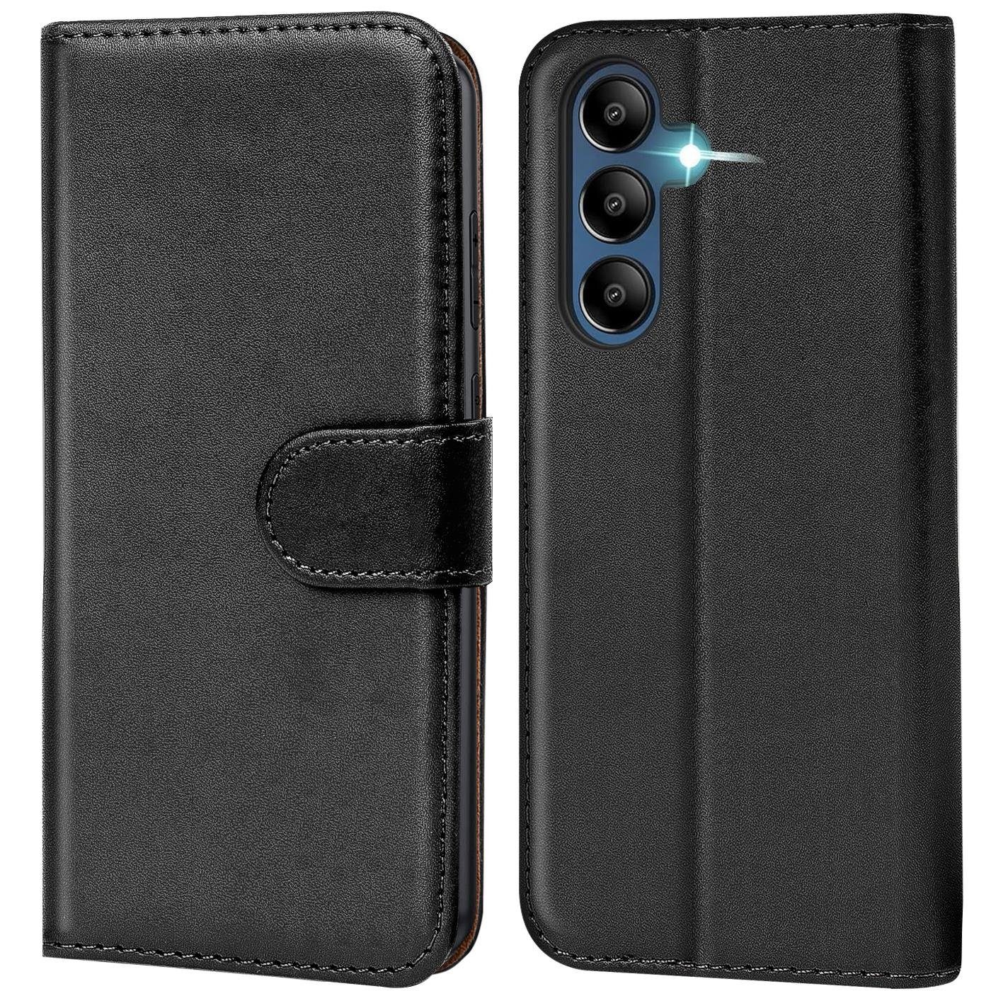 CoolGadget Handyhülle Book Case Handy Tasche für Samsung Galaxy A15 6,5 Zoll, Hülle Klapphülle Flip Cover für Samsung A15 4G/5G Schutzhülle stoßfest