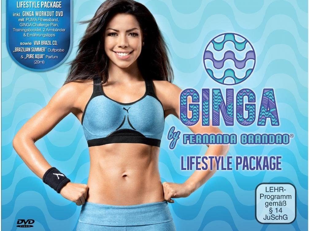 Luna24 simply great ideas... Ganzkörpertrainer GINGA by Fernanda Brandao (Deluxe Edition - DVD mit VIVA Brazil), (2-tlg)