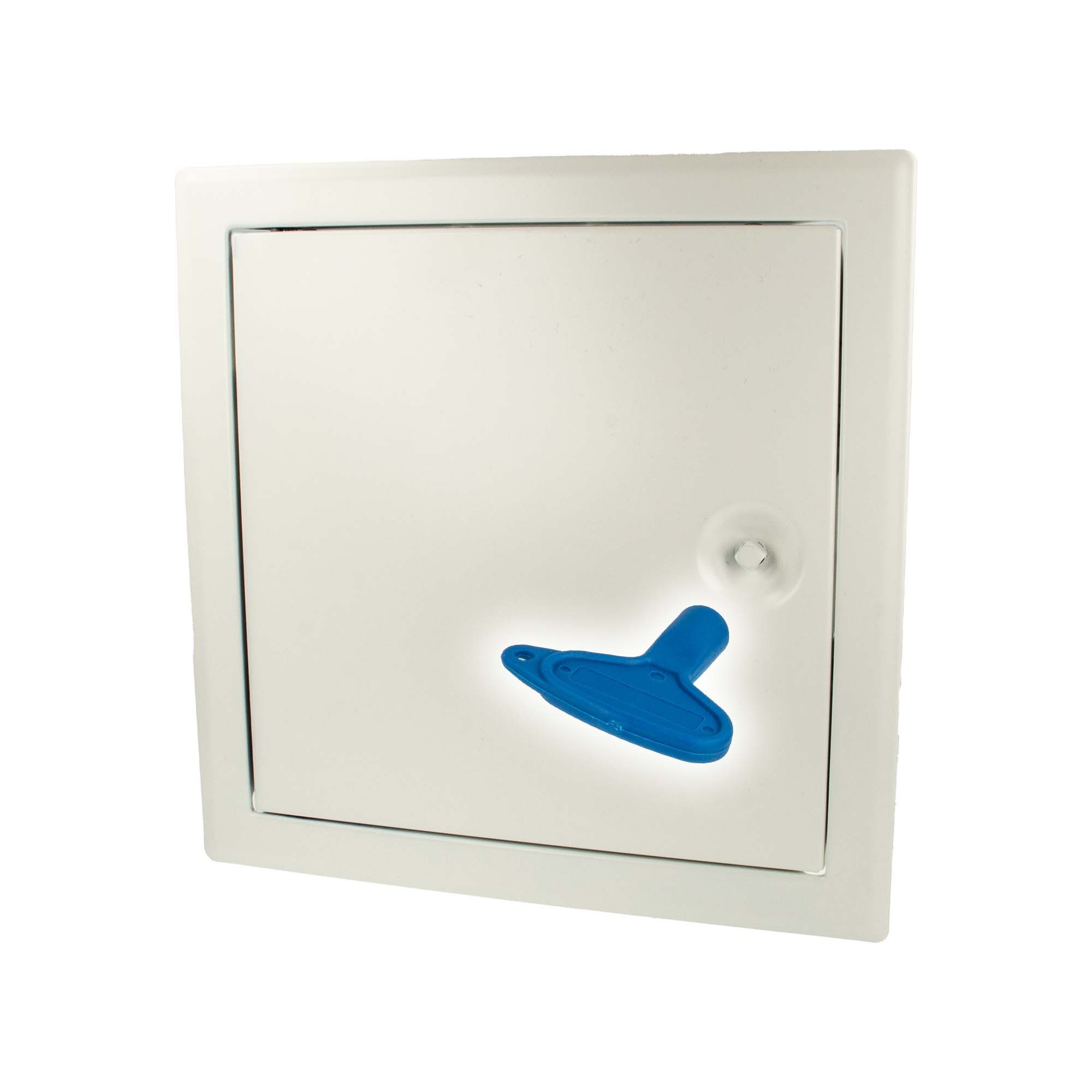 tecuro Revisionstür Revisionstür Einbautür mit Rahmen und Vierkantschloss