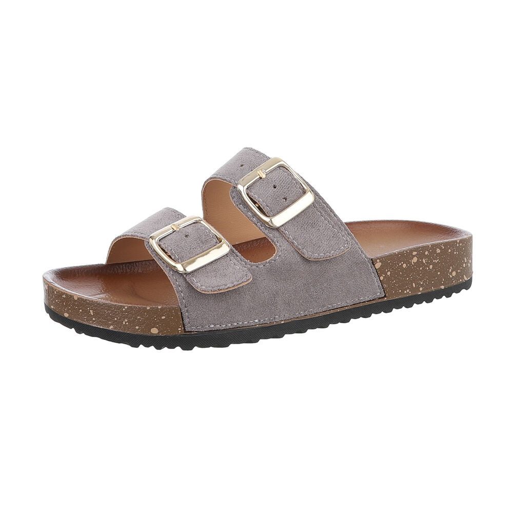 Ital-Design Damen Mules Freizeit Pantolette (86192749) günstig online kaufen
