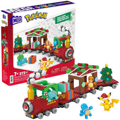 Mattel® Konstruktionsspielsteine MEGA Pokémon Holiday Train
