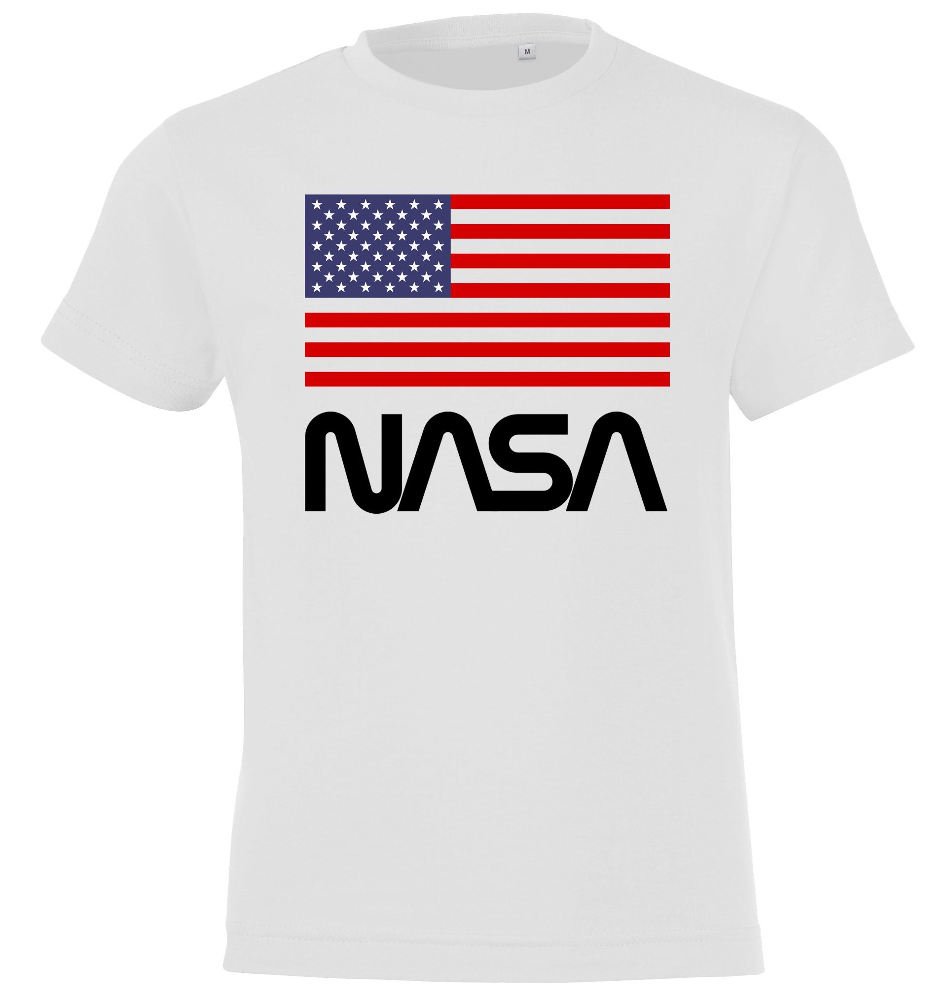 T-Shirt NASA USA Kinder T-Shirt für Jungen & Mädchen