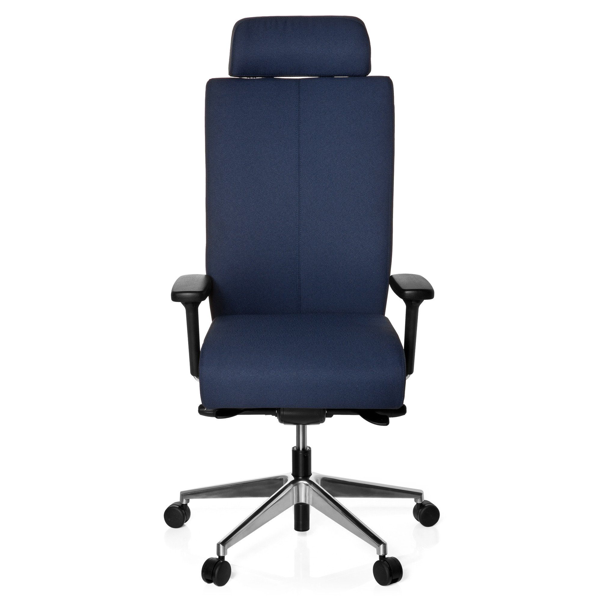hjh OFFICE Drehstuhl Profi Bürostuhl PRO-TEC XXL Stoff (1 St), Schreibtischstuhl ergonomisch Blau