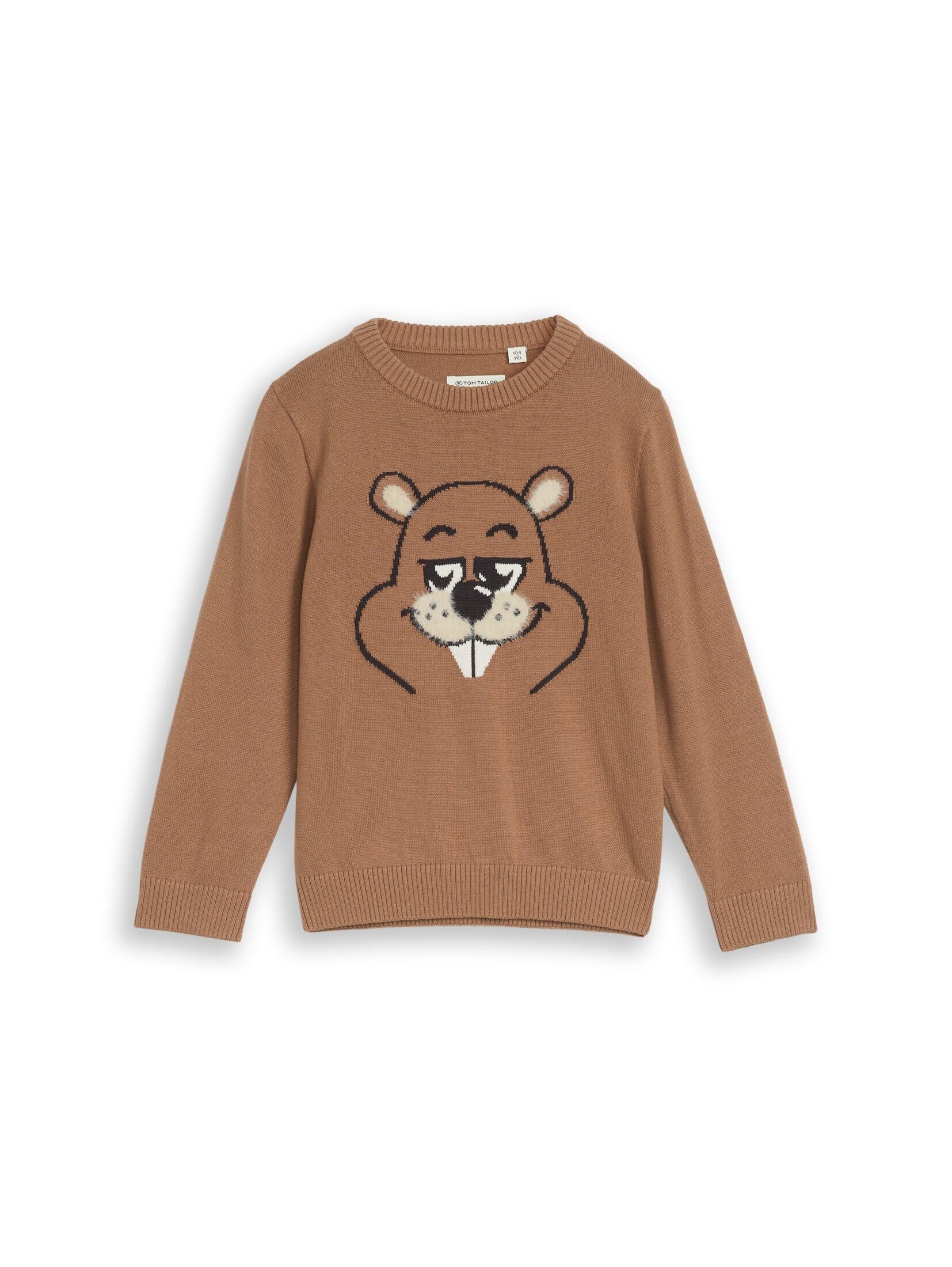 TOM TAILOR Strickpullover Pullover & Strickjacken Strickpullover mit Tiermotiv