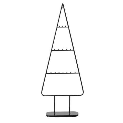 Spetebo Dekobaum Metall Tannenbaum THEO - 111 cm (Inhalt, 1 St., Aufsteller mit Haken), für Zierschmuck - Metallbaum Dekobaum Advent Winter