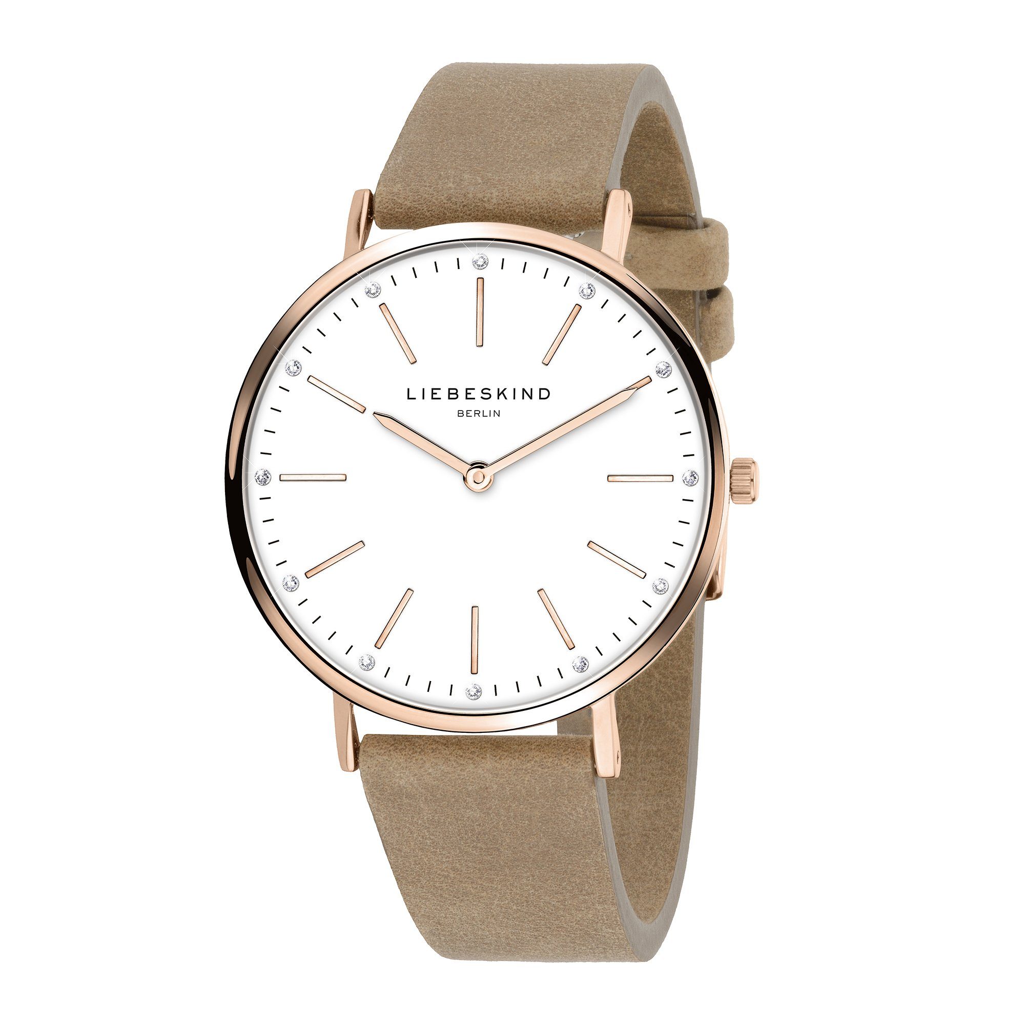 Liebeskind Berlin Quarzuhr Clean Glamour Echtleder günstig online kaufen